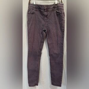 Miele Women's Stylish Purple Jeans Size 11